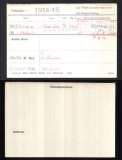 BROWN WILLIAM GREIG(medal card)