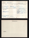 CONNELL HUGH HERON(medal card) 