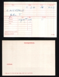 COVERDALE JOHN THOMAS(medal card)