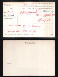 COX FRANK(medal card)