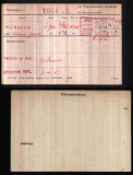 I'ANSON WILLIAM JAMES(medal card) 