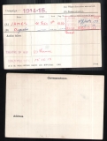 JAMES AUGUSTUS(medal card) 