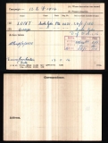 LUNT GEORGE(medal card)