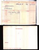 BEYNON THOMAS(medal card) 