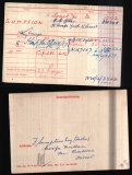 SUMPTION HENRY GEORGE(medal card)