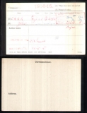 CARR JOHN(medal card) 