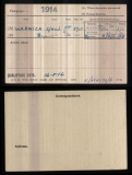 WARWICK BENJAMIN(medal card) 