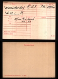 WOODBURN WILLIAM A(medal card)