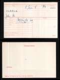 CLARKE JOHN HENRY(medal card) 