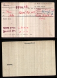 HALL JOHN(medal card) 