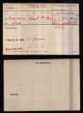 ROGERSON FRED(medal card) 