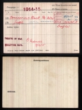 SUMMERFIELD JOSEPH(medal card) 