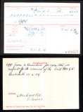 BURCHELL EDGAR VICTOR(medal card) 