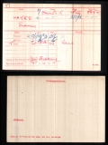 HAYES SIDNEY(medal card) 