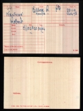 NEWMAN ROBERT(medal card) 