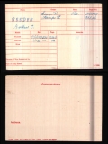 REEDER CYRIL ARTHUR(medal card) 