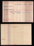 WATTS FREDERICK LEONARD(medal card) 