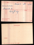WILLCOCKS FREDERICK GEORGE(medal card) 