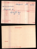 WILLCOCKS FREDERICK GEORGE(medal card) 