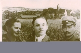 KLUGEL BRUNO (photo composition with his wife Frieda and son Fritz)