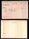 MORRISON JOHN (medal card)