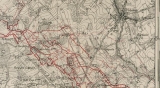 KINGSLEY THOMAS (trench map location of Forward Cottage, the trenches where Thomas was wounded)