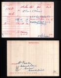 IND WILLIAM ERNEST (medal card)