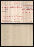 HARLEY GEORGE WINCHESTER(medal card) 
