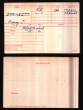 SPRINGETT HENRY JOHN (medal card)