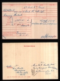 KEMBLE HENRY HERBERT (medal card)