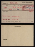 KAY CECIL WILLIAM(medal card) 