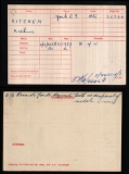 KITCHIN ARTHUR(medal card) 