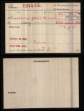 PINKERTON SIDNEY(medal card) 