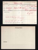 COOKSON JOHN(medal card) 