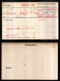 DOBSON BENJAMIN(medal card) 