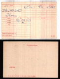 DRUMMOND THOMAS(medal card)