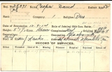 COOPER DAVID (casualty card)