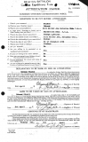 FRANCE EDMOND (attestation paper)