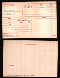 WILSON WILLIAM ALLON (medal card)