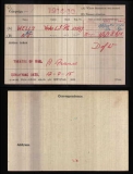 WELLS ARTHUR JAMES(medal card)