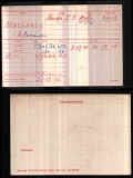 McLARTY ALEXANDER(medal card) 