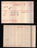 OLIVER THOMAS EDWARD(medal card) 