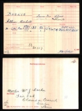BARKER ALBION MITCHELL(medal card) 