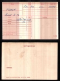 FISHER CECIL EDWARD DAWSON(medal card)