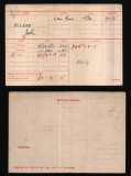 WILSON JOHN(medal card)