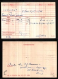 HAMMOND FREDERIC ROBERT CYPRIAN(medal card)