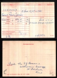 HAMMOND FREDERIC ROBERT CYPRIAN(medal card) 