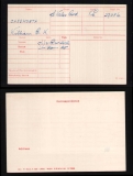 CHESWORTH WILLIAM EDWARD KINDER (medal card)