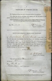 WARD HAVILAND VANCE (attestation paper)