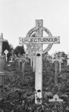 TURNOUR JOHN EDWARD (wartime wooden cross)